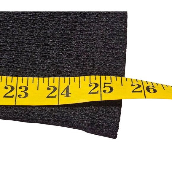 Anthropologie Black Textured Bell Sleeve Jumpsuit - Picture 13 of 14